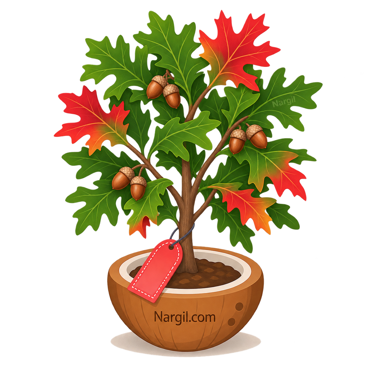 Nargil_Quercus coccinea